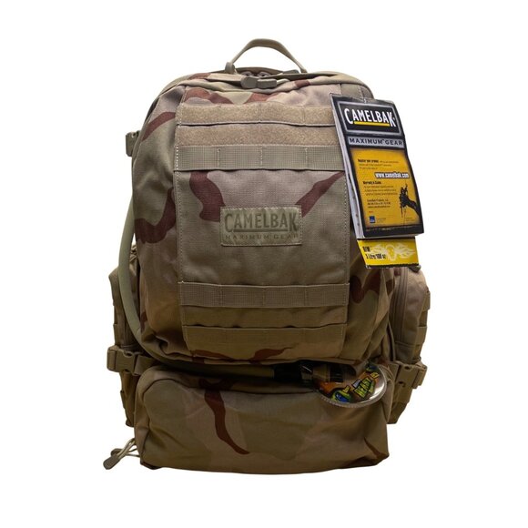 CamelBak Men’s Desert Camo Hydration Reservoir Tactical Maximum Gear Backpack - Picture 1 of 16